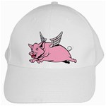 Flying Pig White Cap