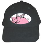 Flying Pig Black Cap