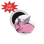 Flying Pig 1.75  Magnet (100 pack) 