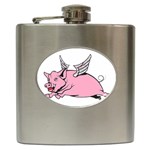 Flying Pig Hip Flask (6 oz)