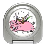 Flying Pig Travel Alarm Clock