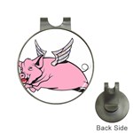 Flying Pig Golf Ball Marker Hat Clip