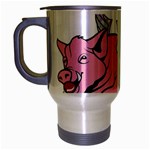 Flying Pig Travel Mug (Silver Gray)