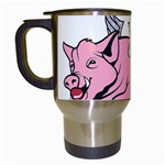 Flying Pig Travel Mug (White)