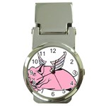 Flying Pig Money Clip Watch