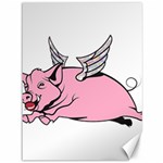 Flying Pig Canvas 36  x 48 