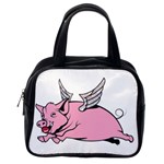 Flying Pig Classic Handbag (One Side)