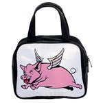 Flying Pig Classic Handbag (Two Sides)