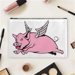 Flying Pig Cosmetic Bag (Large)