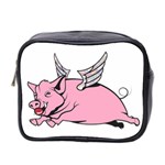 Flying Pig Mini Toiletries Bag (Two Sides)