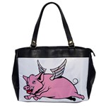 Flying Pig Oversize Office Handbag