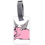 Flying Pig Luggage Tag (two sides)