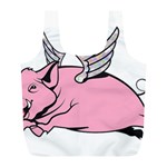 Flying Pig Full Print Recycle Bag (L)