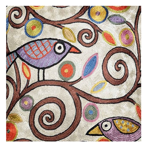 Abstract Primitive Birds from ArtsNow.com 3.75 x3.75  Memopad