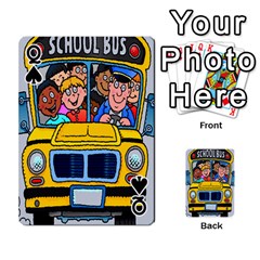 Queen School Bus Design from ArtsNow.com Front - SpadeQ