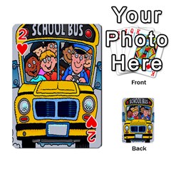 School Bus Design from ArtsNow.com Front - Heart2