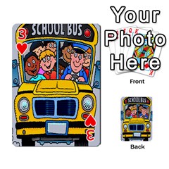 School Bus Design from ArtsNow.com Front - Heart3