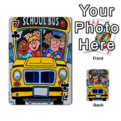 School Bus Design from ArtsNow.com Front - Club7