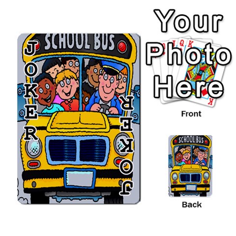 School Bus Design from ArtsNow.com Front - Joker1