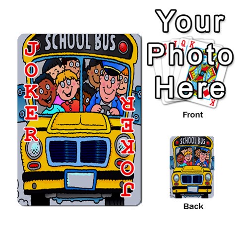 School Bus Design from ArtsNow.com Front - Joker2