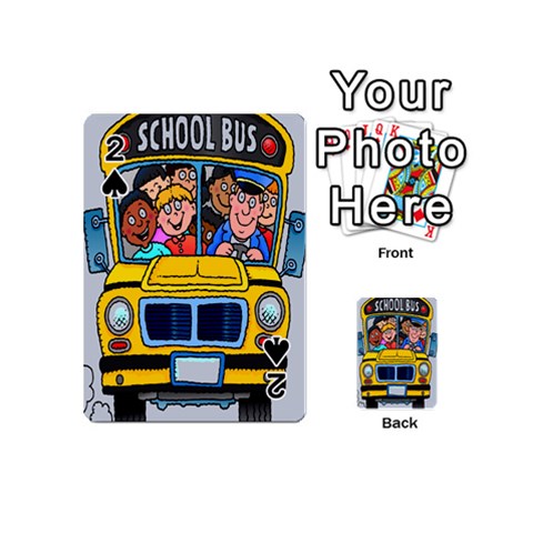 School Bus Design from ArtsNow.com Front - Spade2