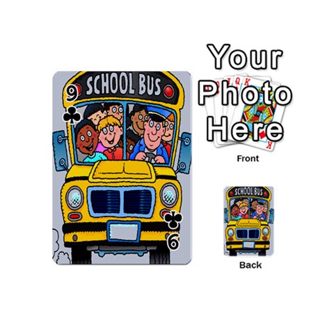 School Bus Design from ArtsNow.com Front - Club9