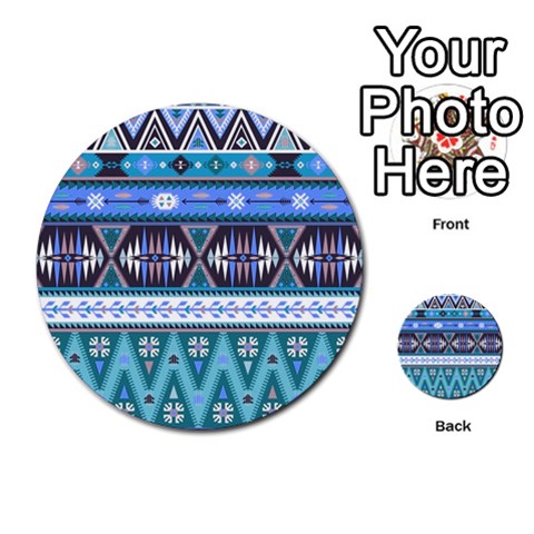 Abenaki Tribal Print from ArtsNow.com Back 1