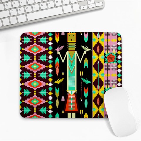 Absaroke Tribal Print from ArtsNow.com 9.25 x7.75  Mousepad - 1