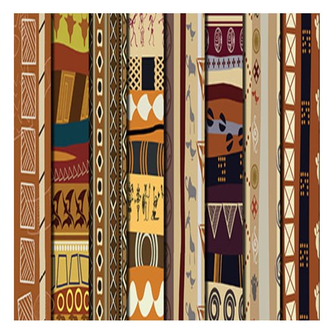 Hinonoeino Tribal Print from ArtsNow.com 3.75 x3.75  Memopad