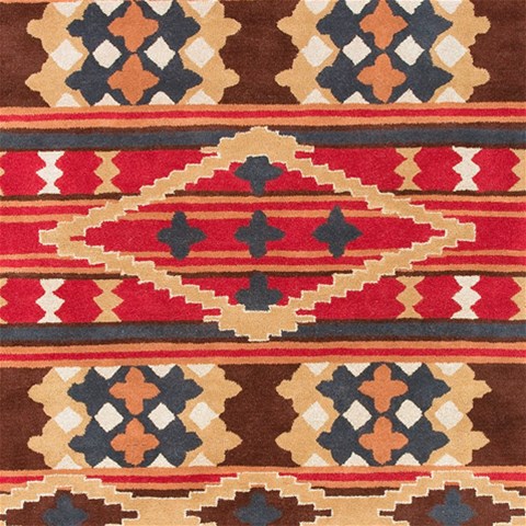 San Miguel Tribal Print from ArtsNow.com 8 x8  Scrapbook Page - 1