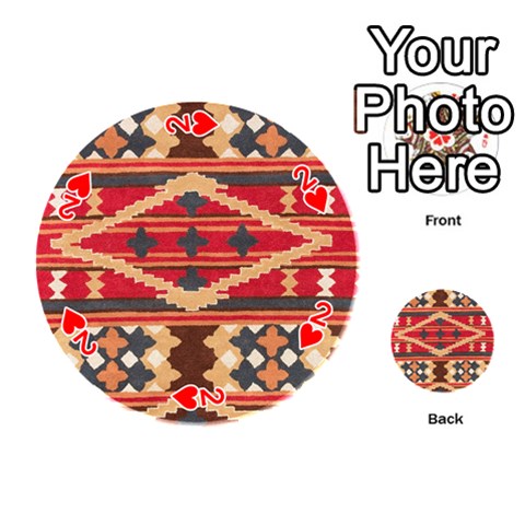 San Miguel Tribal Print from ArtsNow.com Front - Heart2