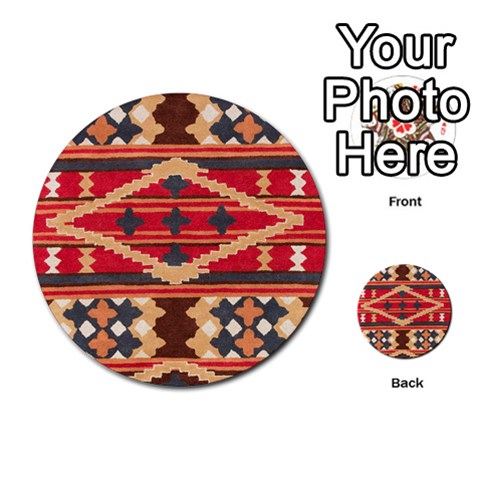 San Miguel Tribal Print from ArtsNow.com Back 1