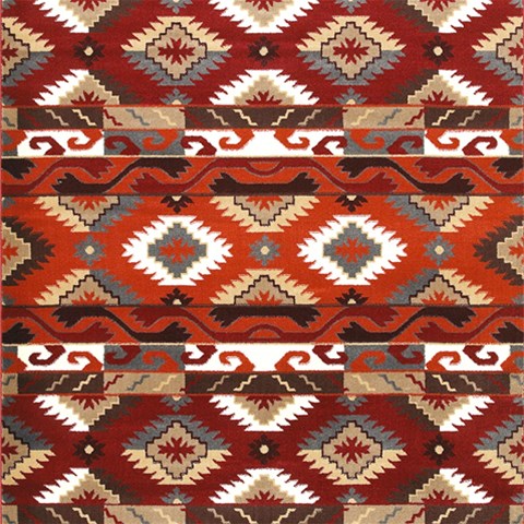 Santa Ana Tribal Print from ArtsNow.com 12 x12  Scrapbook Page - 1