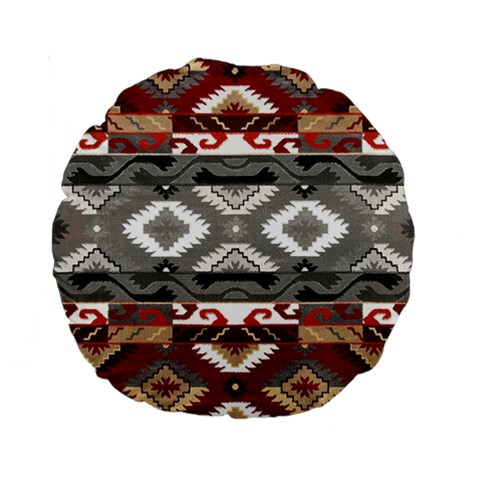 Santa Ana Gray Tribal Print from ArtsNow.com Back