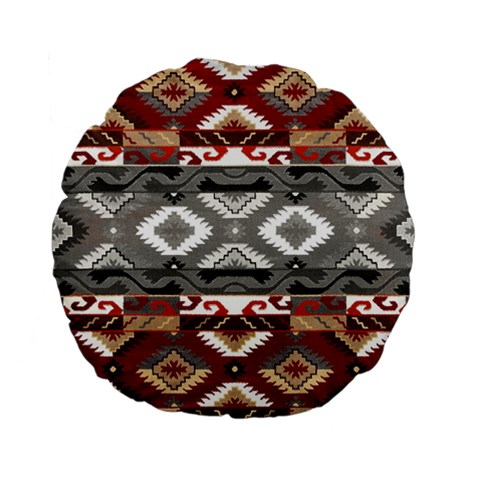 Santa Ana Gray Tribal Print from ArtsNow.com Back