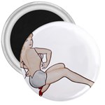 blonde Pinup 3  Magnet