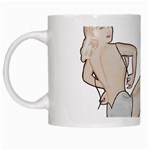 blonde Pinup White Mug