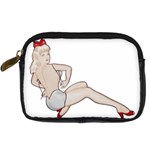 blonde Pinup Digital Camera Leather Case