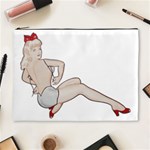 blonde Pinup Cosmetic Bag (XL)