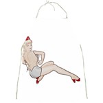 blonde Pinup Full Print Apron