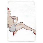 blonde Pinup Removable Flap Cover (L)