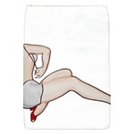 blonde Pinup Removable Flap Cover (S)