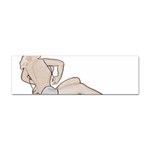 blonde Pinup Sticker (Bumper)