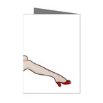 blonde Pinup Mini Greeting Cards (Pkg of 8)