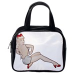 blonde Pinup Classic Handbag (One Side)