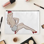 blonde Pinup Cosmetic Bag (Large)