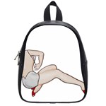 blonde Pinup School Bag (Small)