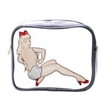 blonde Pinup Mini Toiletries Bag (One Side)