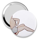 blonde Pinup 3  Handbag Mirror