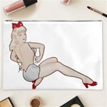 blonde Pinup Cosmetic Bag (XXL)